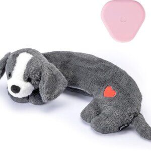 Calming Heartbeat Toy for Dogs - Plush Crate Training Companion for All Breeds